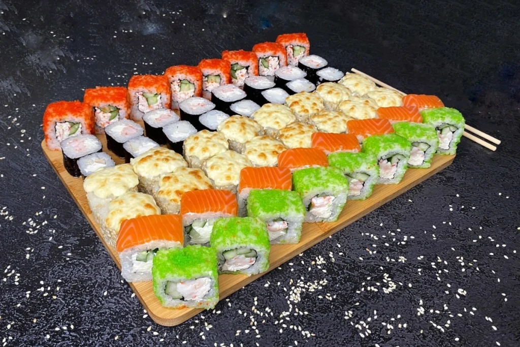Япономама новомосковск. Набор для суши. Япономама Тула. Фото наборов суши роллов.